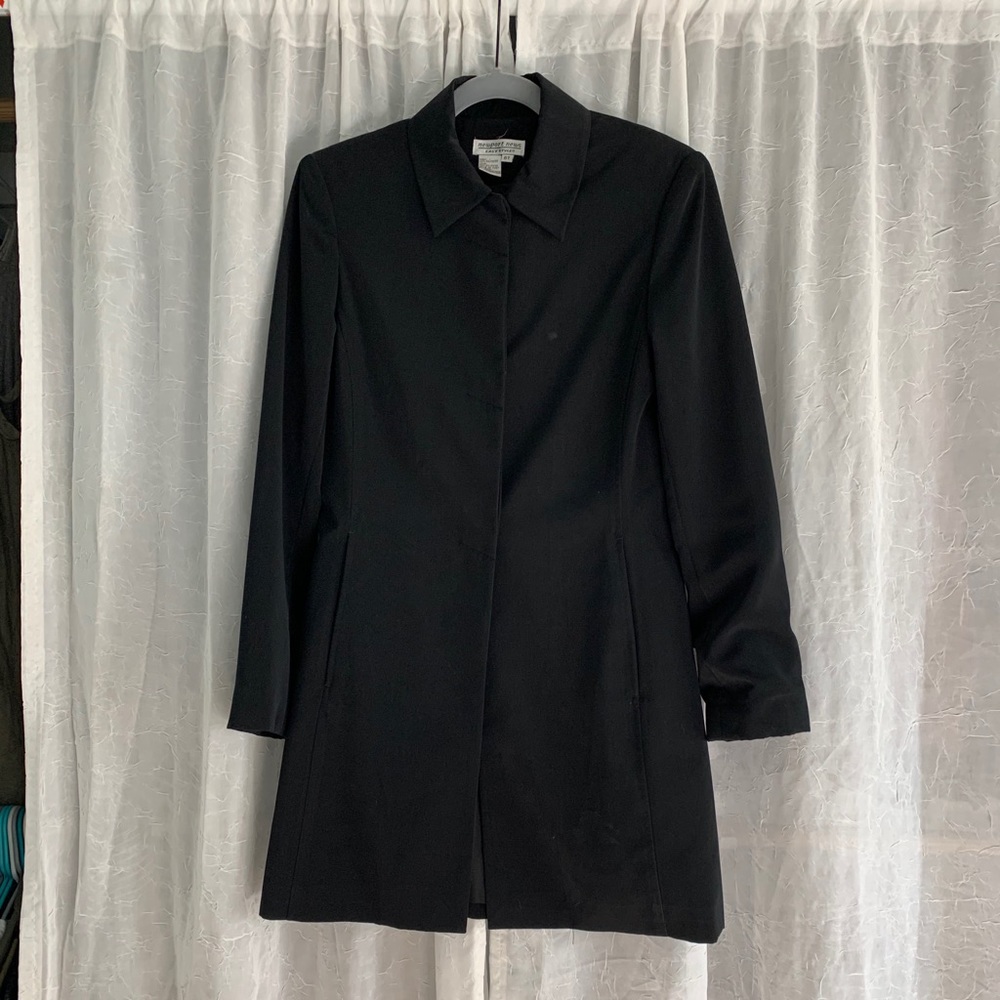 Newport News Black Trench